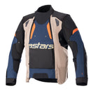 Halo Drystar Jacket Dark Blue/Dark Khaki/Orange Fluoro L