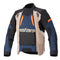 Halo Drystar Jacket Dark Blue/Dark Khaki/Orange Fluoro XL