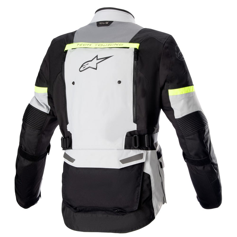 Bogota Pro Drystar Jacket Ice Grey/Dark Grey/Yellow Fluoro XL