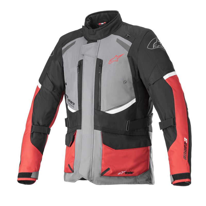 Andes v3 Drystar Jacket Dark Gray/Black/Bright Red S