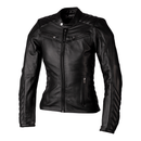 RST ROADSTER 3 LADIES LEATHER JACKET [BLACK]