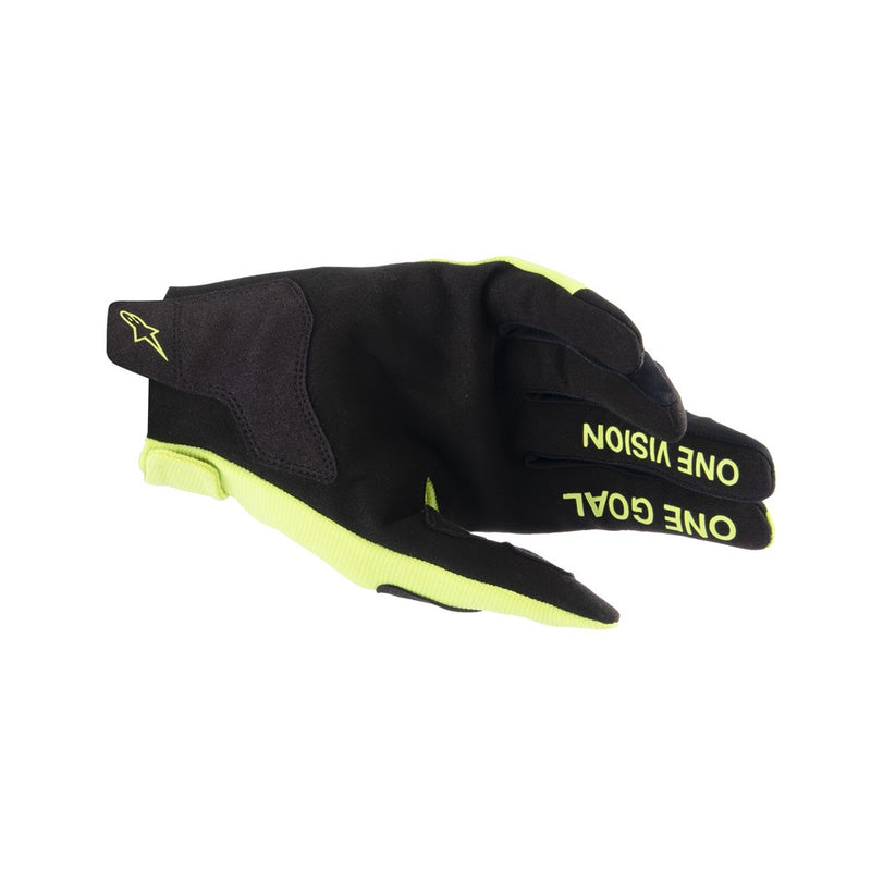 Youth Radar Gloves Yellow Fluoro/Black M