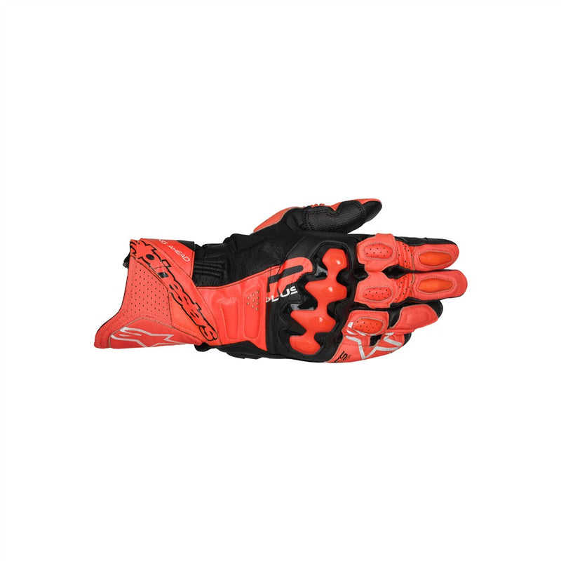 GP Plus R v3 Gloves Bright Red/Red Fluoro/Black S