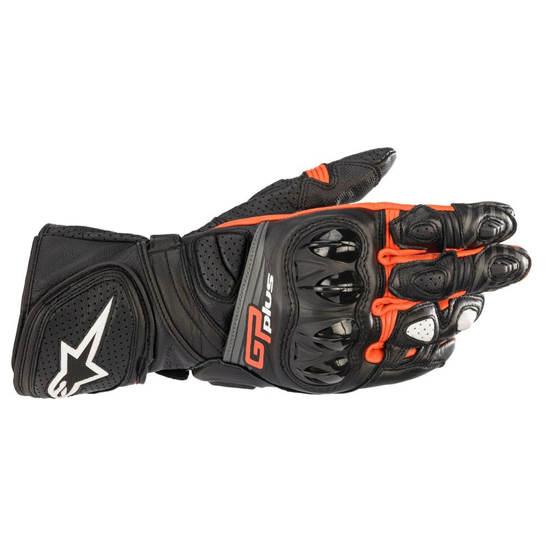 GP Plus R V2 Gloves Black/Red Fluoro XL