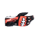 GP Pro R4 Gloves Black/Red Fluoro/White XXL