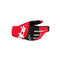 Techstar Gloves Black/Bright Red XXL