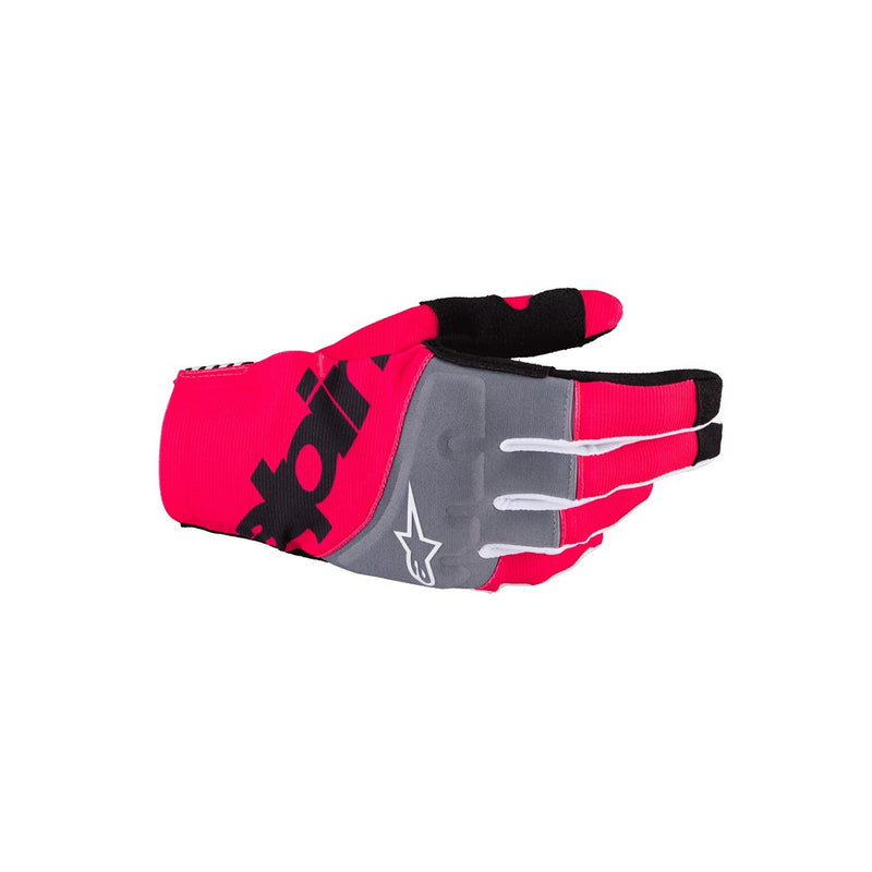 Techstar Gloves Black/Pink Fluoro M