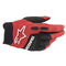 Youth Full Bore Gloves Bright Red/Black XXS