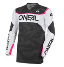 O'Neal 2027 HARDWEAR Camo Jersey - Black/White/Pink
