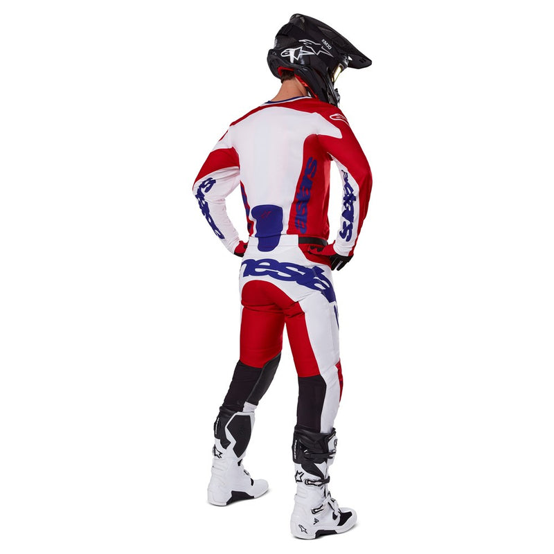 Racer Veil Pants Bright Red/White 28