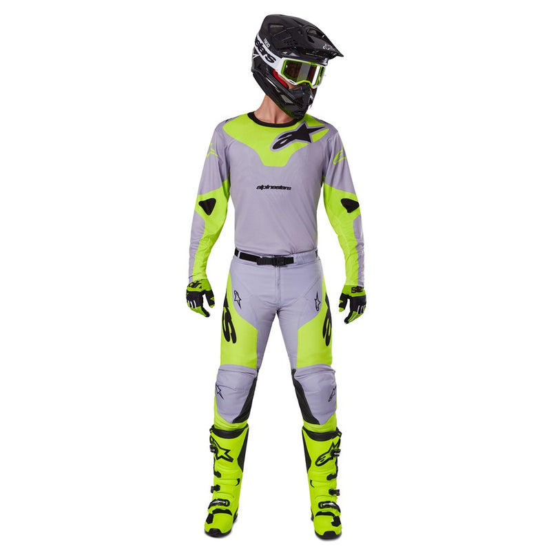 Racer Veil Pants Gray/Yellow Fluoro 34