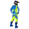 Fluid Haul Pants Yellow Fluoro/Blue 32