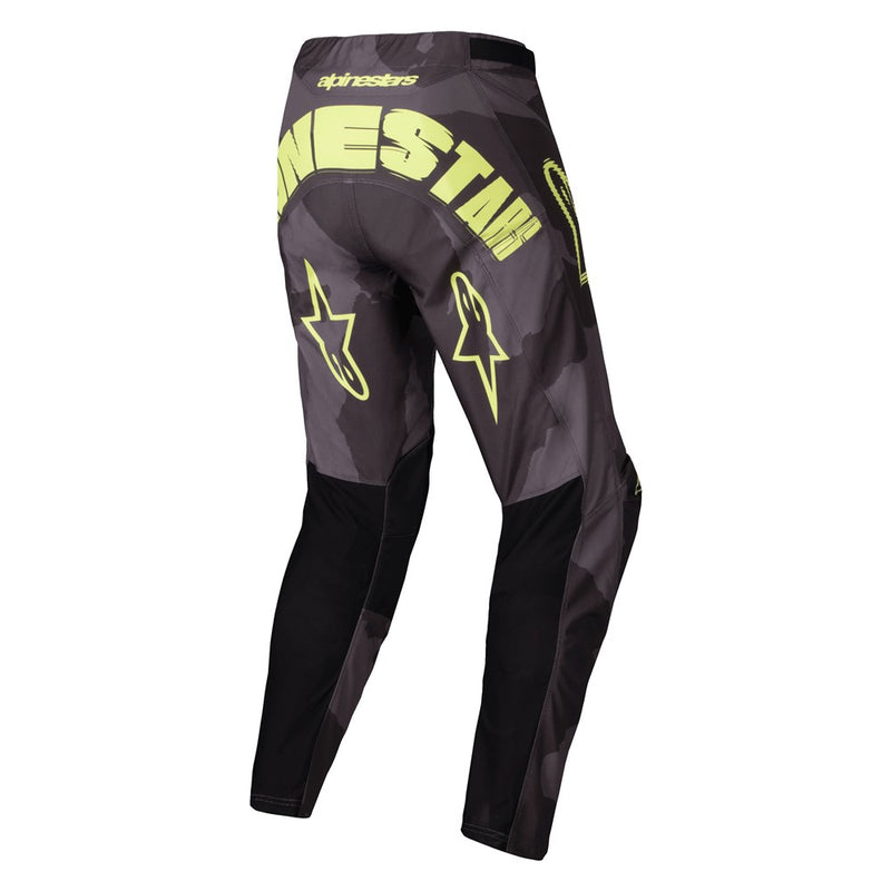 Racer Hollow Pants Dark Camo/Yellow Fluoro 34