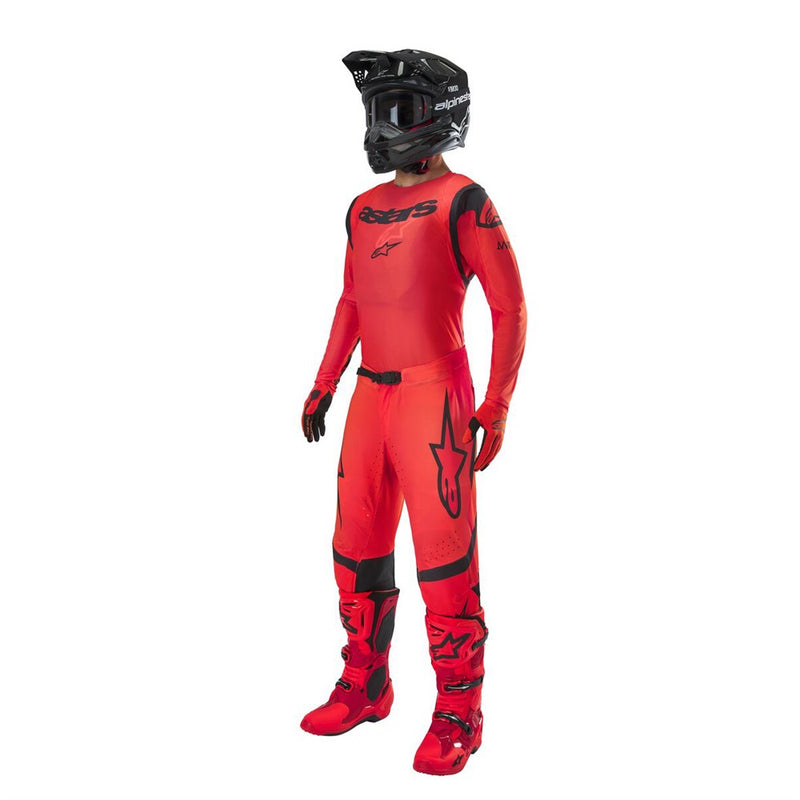 Supertech Ember Pants Red Fluoro/Bright Red/Black 30