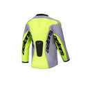 Kids Racer Veil Jersey Gray/Yellow Fluoro XS