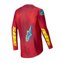 Supertech Maker Jersey Bright Red/Yellow Fluoro XL