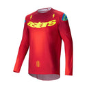 Supertech Maker Jersey Bright Red/Yellow Fluoro XL