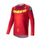 Supertech Maker Jersey Bright Red/Yellow Fluoro XL