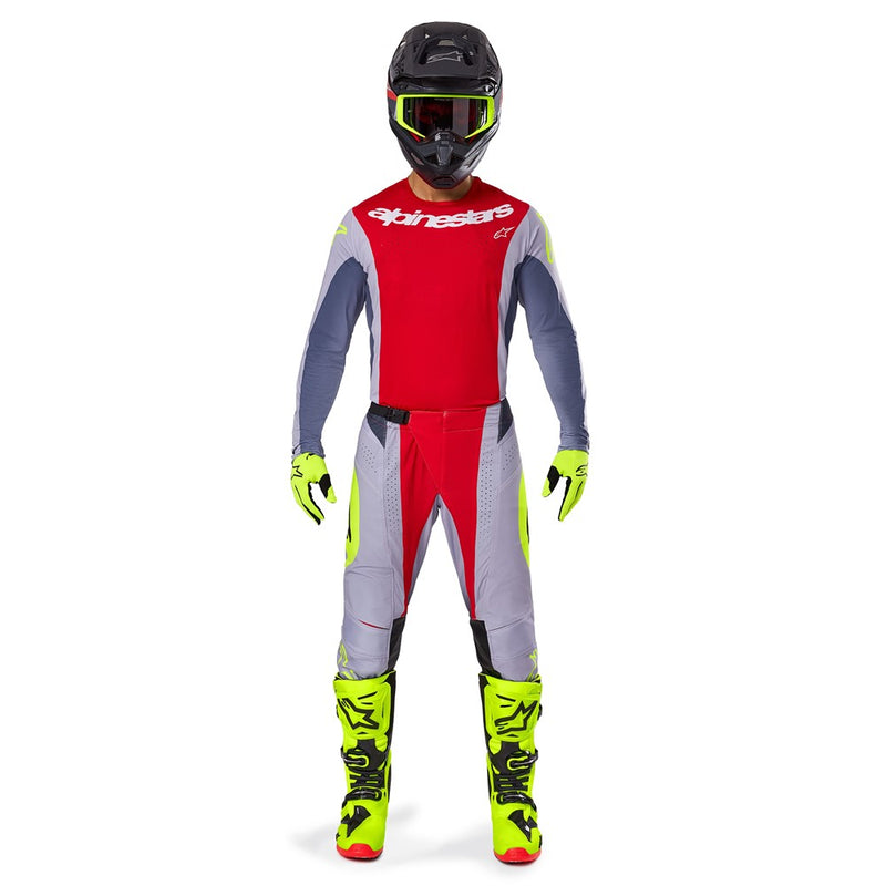 Techstar Melt Jersey Bright Red/Grey L