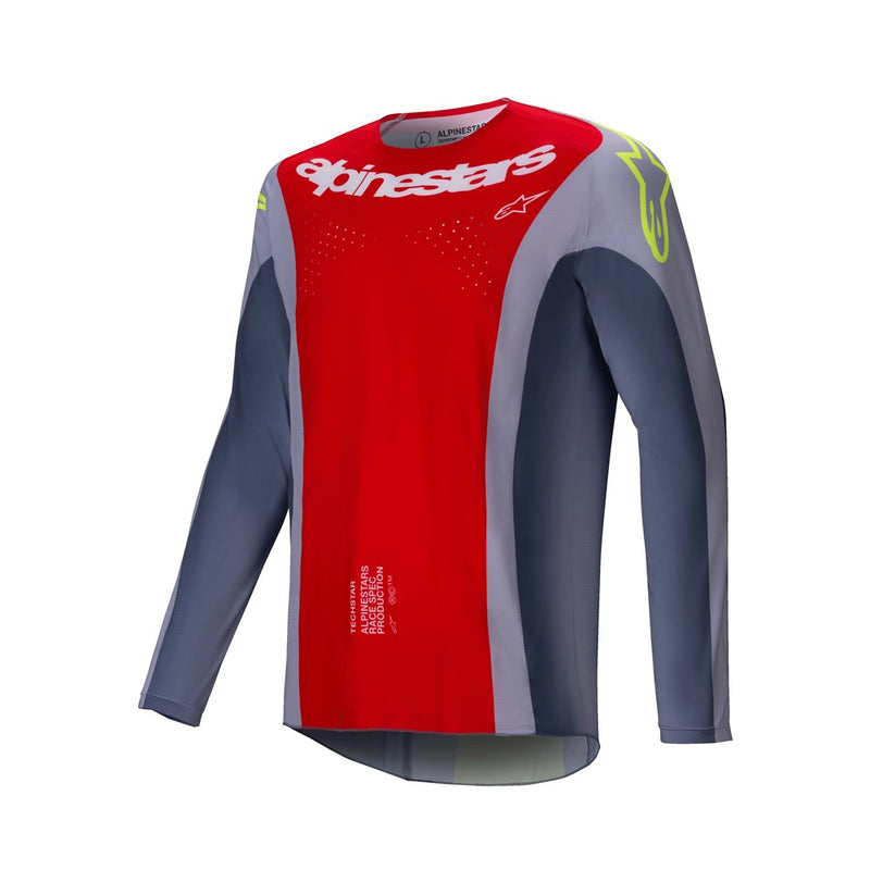 Techstar Melt Jersey Bright Red/Grey XXL