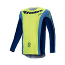 Techstar Melt Jersey Yellow Fluoro/Blue M