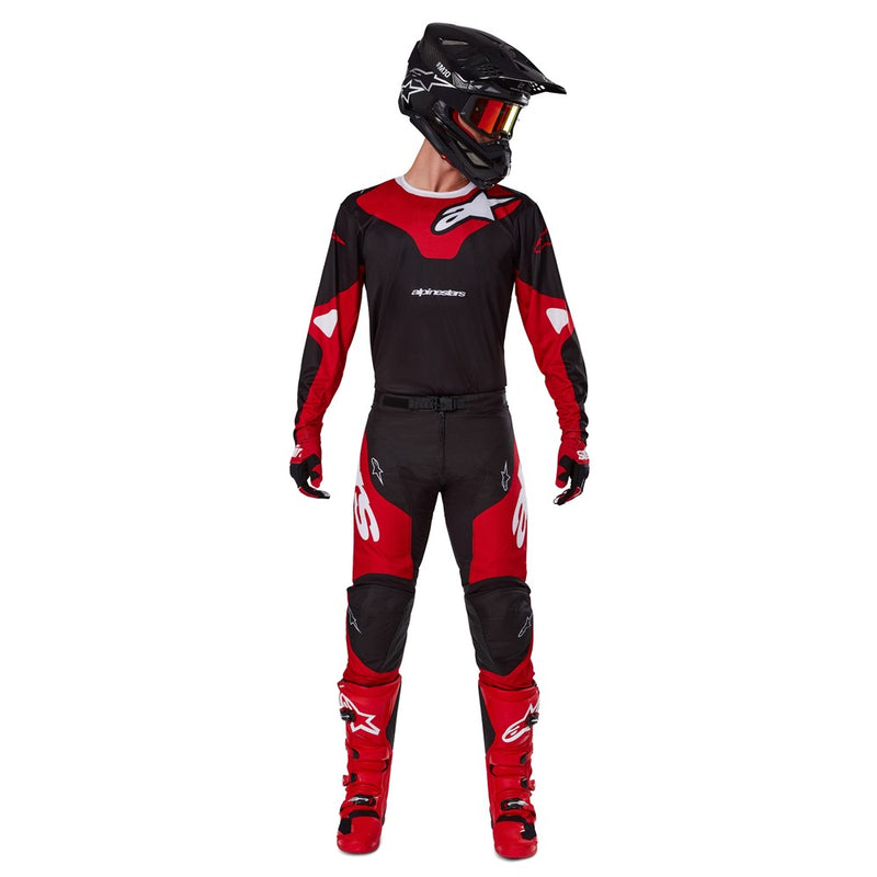 Racer Veil Jersey Black/Bright Red XL
