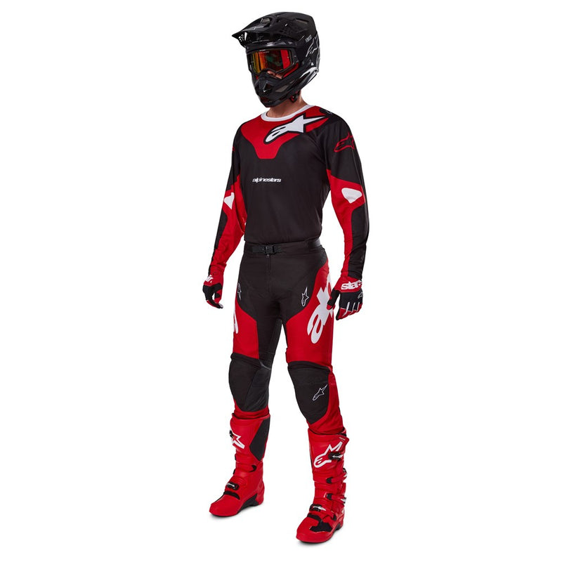 Racer Veil Jersey Black/Bright Red XL