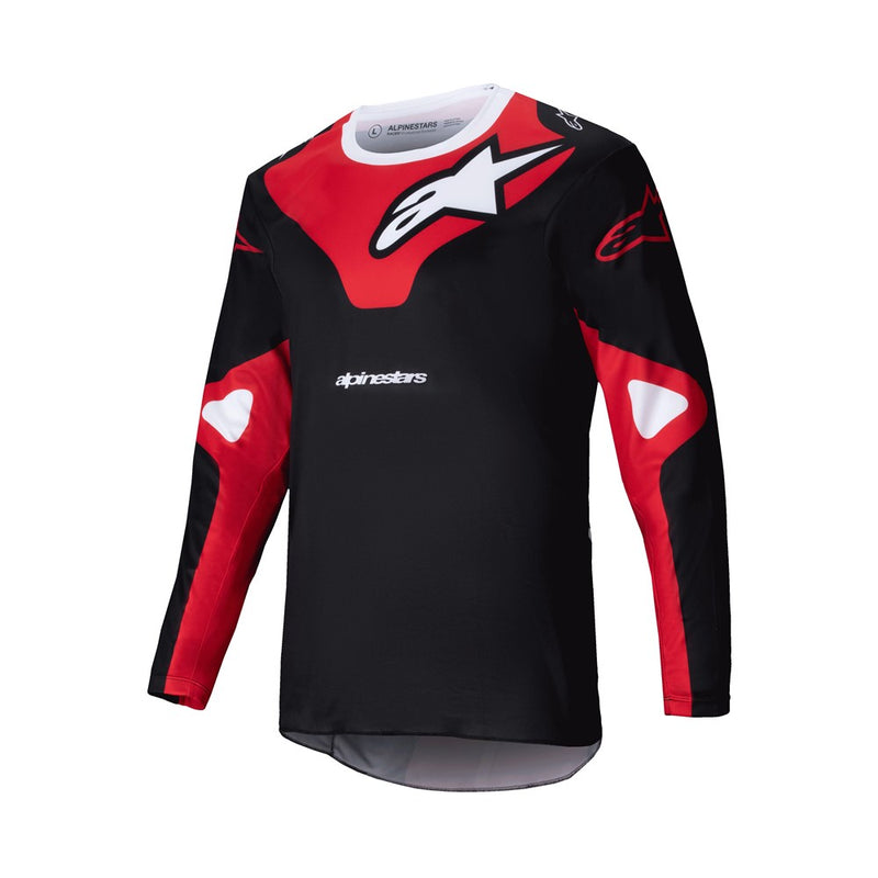 Racer Veil Jersey Black/Bright Red XXL