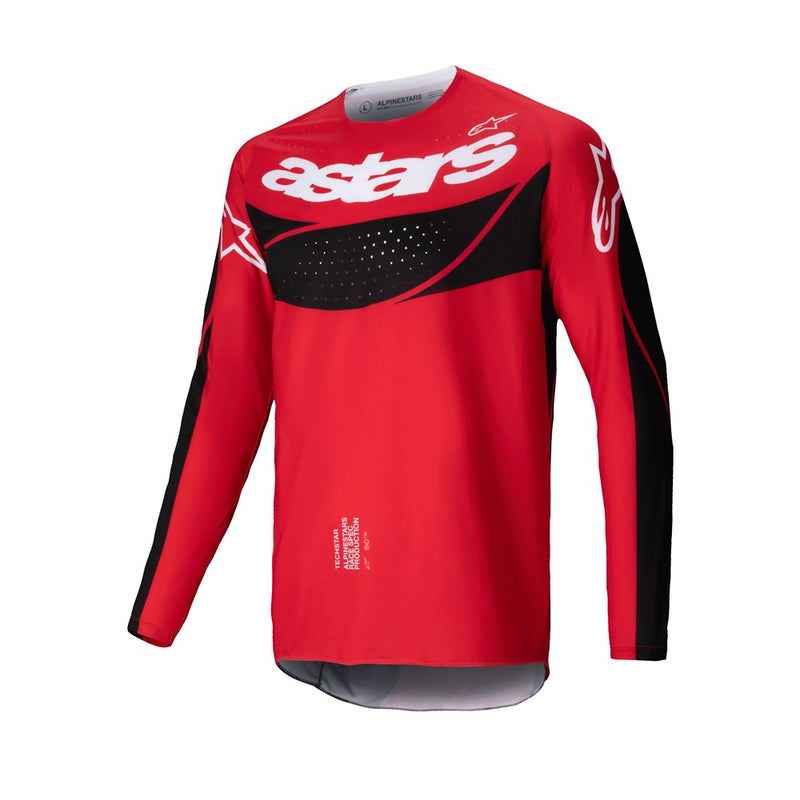 Techstar Dreem Jersey Bright Red/Black XXL