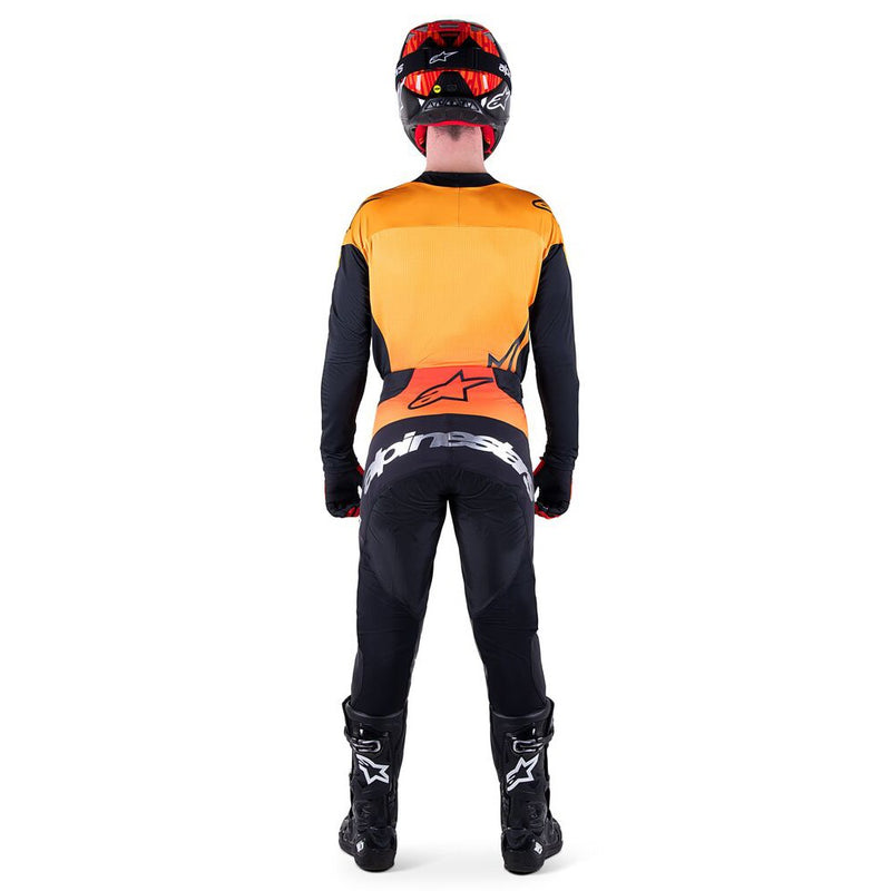 Techstar Sein Jersey Black/Hot Orange XL