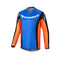 Youth Racer Melt Jersey Orange/Blue M