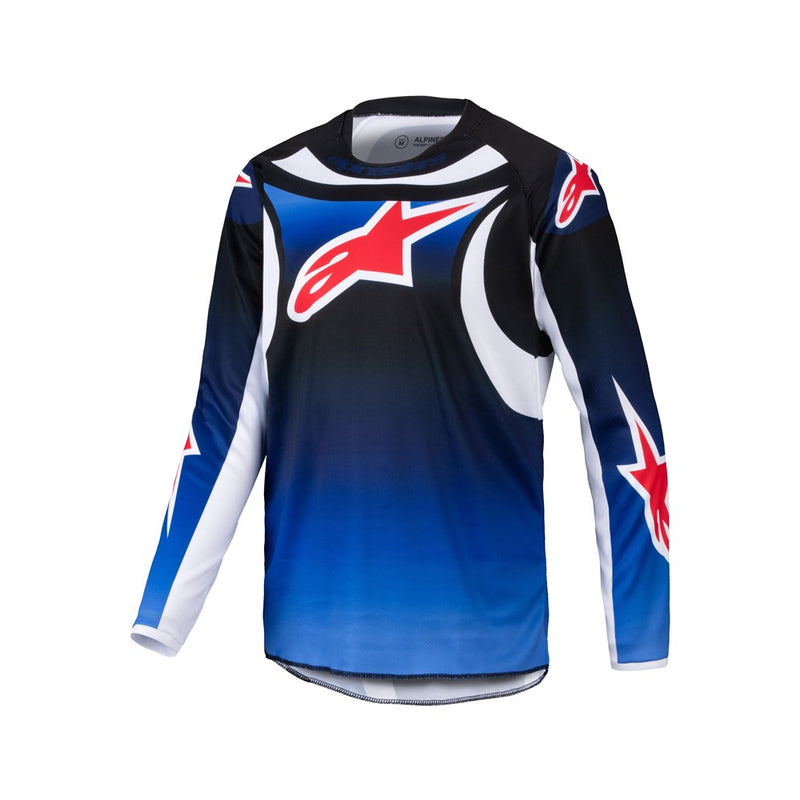 Youth Racer Wurx Jersey Blue/Black XL