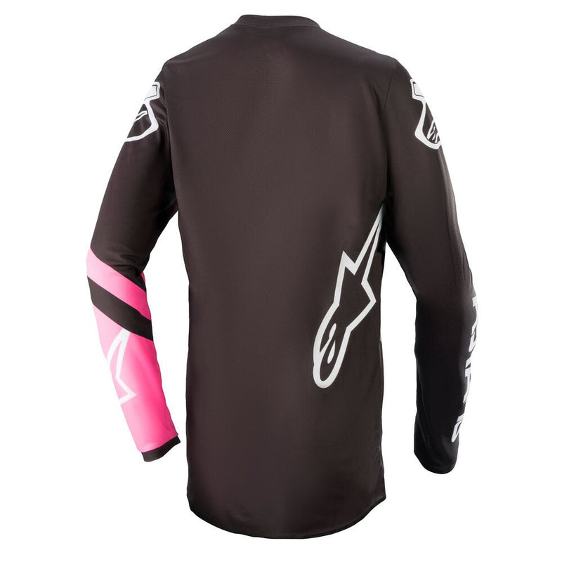 Stella Fluid Chaser Jersey Black/Pink Fluoro XL