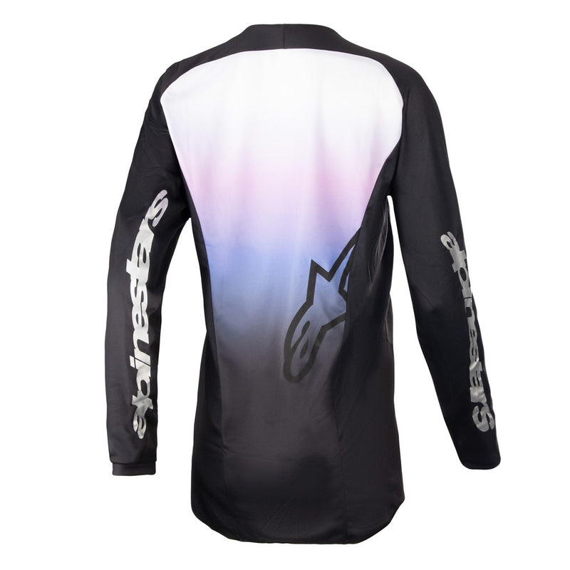 Stella Fluid Jersey Black/Frozen Purple M