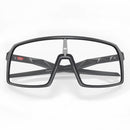 OO9406-9837 Oakley Sutro Sunglasses Matte Carbon Frame, Clear to Black Iridium Photochromic Lens - Transition Lens