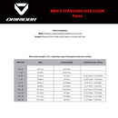 DRIRIDER Size Chart - Mens Pants