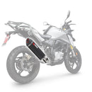 Scorpion Serket Parallel Full System - Black Ceramic - Fits BMW G310 R / G310 GS 16-24