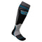 MX Plus-1 Socks Black/Cyan L