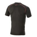 Ride Tech v2 Top Short Sleeve Black/Red XS/S