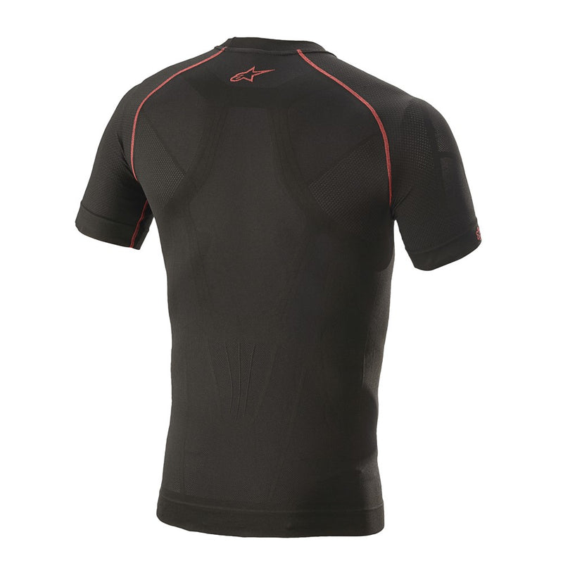 Ride Tech v2 Top Short Sleeve Black/Red M/L