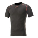 Ride Tech v2 Top Short Sleeve Black/Red XS/S