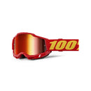 Accuri 2 Goggle Red - Mirror Red Lens