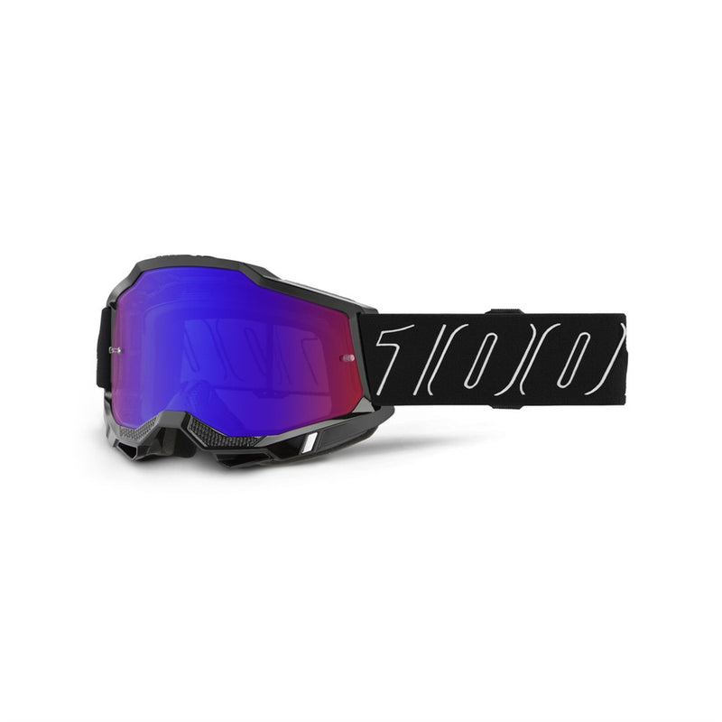 Accuri 2 Goggle Blackline - Mirror Red/Blue Lens