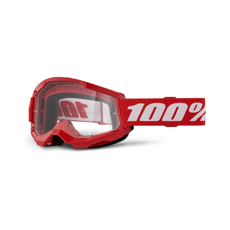 Strata 2 Youth Goggle Red - Clear Lens