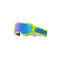 Vision 5 Blaze Goggle Fluoro Yellow/Blue - Mirror Blue lens