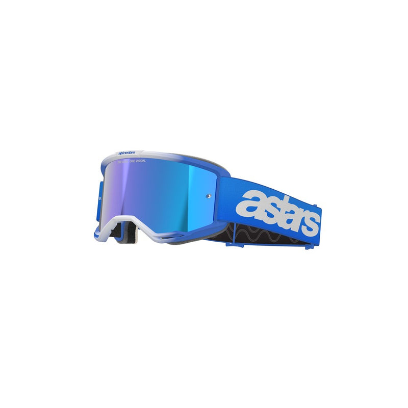 Vision 5 Blaze Goggle Blue - Mirror Blue Lens