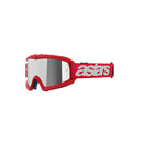 Vision Youth Blaze Goggle Red - Mirror Silver Lens