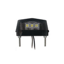 Revolution LED Number Plate Light - Angled - wires