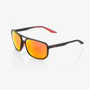 Konnor Soft Tact Black - HiPER Red Multilayer Mirror Lens