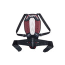 Nucleon Plasma Back Protector With Strap Black/White/Red XS